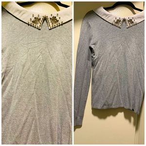 Gray women blouse